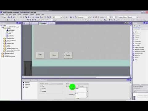 SCADA WinCC, Basic Course, Lesson3, Add Screen