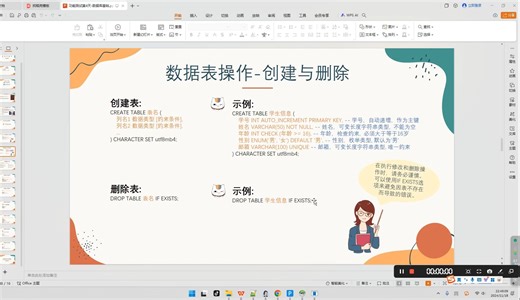 第四课-5--mysql数据库表的创建与删除