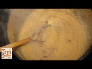 Χαλβάς σιμιγδαλένιος, παραδοσιακός με σιρόπι κακάο, πεντανόστιμη συνταγή! (μόνο μουσική)