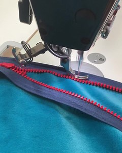 See how easy it is to sew a zipper with this foot 朗 . TEXI 5011 ...