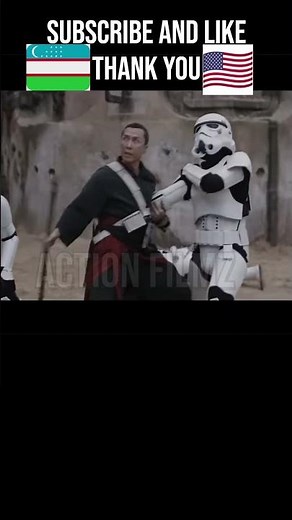 Donnie Yen's Rogue One Power 🔥Star Wars Scene|Epic Donnie Yen#shorts