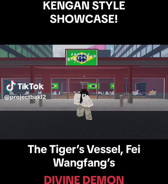 REJECT YOUR HUMANITY AND BECOME THE DIVINE DEMON… with Fei Wangfang’s true niko style. C.c Eleyraxx. #roblox #viral #baki #netflix #fyp #fypシ #foryou #for #kengan #kenganashura #fightinggame #robloxgame #phonk #manga #anime #fight