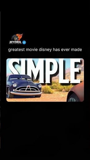 greatest movie disney has ever made 😌 #cars #carguy