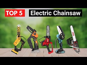 Top 5 Best Electric Chainsaws on Amazon | Powerful & Affordable Picks