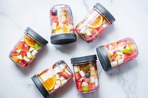 15K views · 42 reactions | FRUIT SALAD INFUSED WATER! Our Fruit Salad Infused Water makes for the ultimate summer drink. It's a refreshing drink combined with a healthy snack. :D Get the recipe >> https://www.knowyourproduce.com/fruit-salad-infused-water | Know Your Produce | Facebook