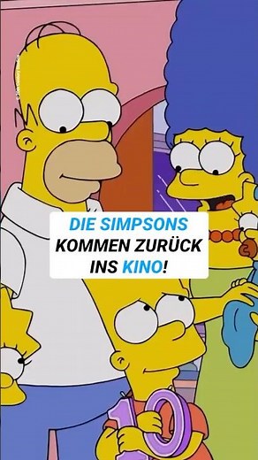 "Die Simpsons" kehren endlich zurück ins Kino!