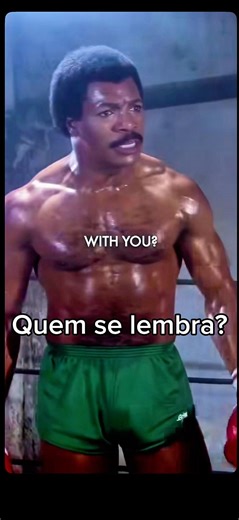 QUEM SE LEMBRA DE ROCKY E APOLLO TREINANDO:“NÃO EXISTE AMANHÃ” 🥊🔥
