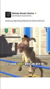 Shrek uses My Beloved Monster for Shrek and Fiona