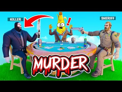 GAMBLING Against a KILLER (Fortnite Murder Mystery)