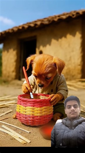 poor puppy #viral #puppy #greenscreen