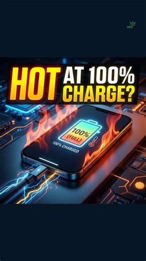 Why Your Phone Gets Warm Near 100% Charging