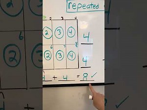 Repeated Addition using Arrays
