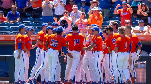 Florida baseball two-way star Jac Caglianone ties NCAA record with homer in 9th straight game