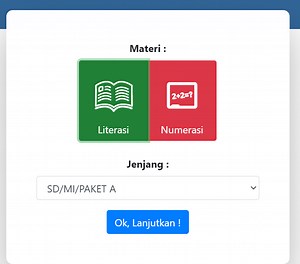 Latihan Soal ANBK Online SD SMP SMA Tahun 2021/2022