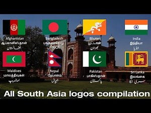 All South Asia countries logos compilation (1 HOUR)
