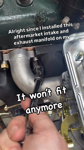 Christopher Powell | Quickly modifying a wrench to get at a tight fitting nut on my model A engine #mechanic #mechaniclife #build #projectcar #cars #automotive... | Instagram