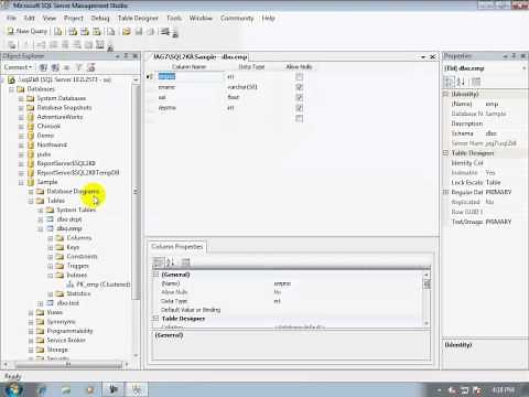 11-How to create an index for a column in a table in a SQL Server database
