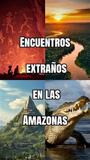 Encuentros extraños en las Amazonas #terrorymisterio #titanic #datoscuriosos #parati a