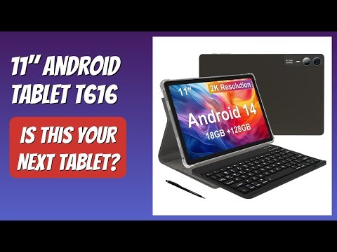 REVIEW (2025): 11" Android Tablet T616. Features.
