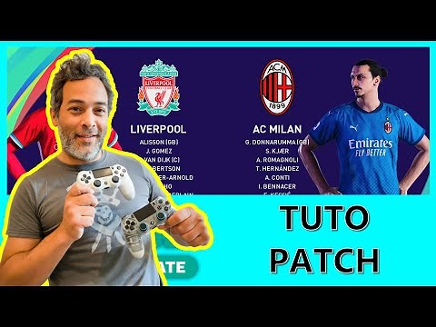 Tuto PES 2021 : Comment utiliser le patch en Match Local 2 joueurs