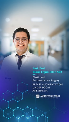 Medipol Global on Instagram: "✨ Breast Augmentation Under Local Anesthesia 🥼 Plastic and Reconstructive Surgery Specialist Asst. Prof. Burak Ergün Tatar, MD, explains: 🔹 The Preserve technique is a modern and personalized approach in breast aesthetics. 🔹 The procedure is performed under local anesthesia. 🔹 The implant is placed through a small incision of approximately 2–2.5 cm. 🔹 Since the breast tissue is preserved, natural and healthy results are achieved. 🔹 As the muscles are not affec