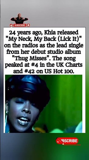 24 Years Ago: Khia Dropped "My Neck, My Back" 🔥🎶 #news#trending#viralnews#history #carlilloyd