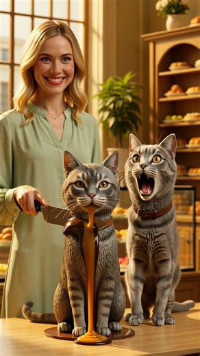 Her Cat’s Reaction to This Realistic Cake is PRICELESS! 😱🍰