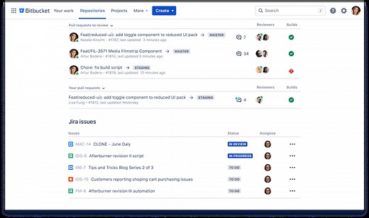 Atlassian Bitbucket: アトラシアンのプラットフォーム上のコードと CI/CD | Atlassian