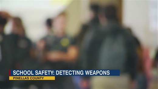 Pinellas Schools looking at testing new weapons detection system that uses Artificial intelligence