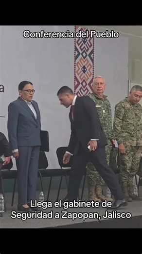 Conferencia del Pueblo con Omar García Harfuch en Zapopan