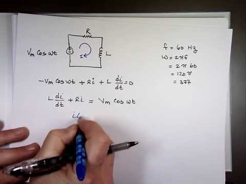 Forced Response to Sinusoidal Functions
