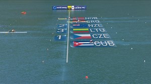 STERK SPURT: Olaf Tufte hadde krefter på slutten. Det ga ham en fjerdeplass.