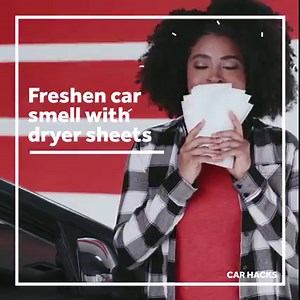 Fill your car with your favorite smells! Check out our dryer sheets car hack for a quick and affordable option. Read more here: https://bit.ly/36WfHBH | Direct Auto Insurance | Facebook