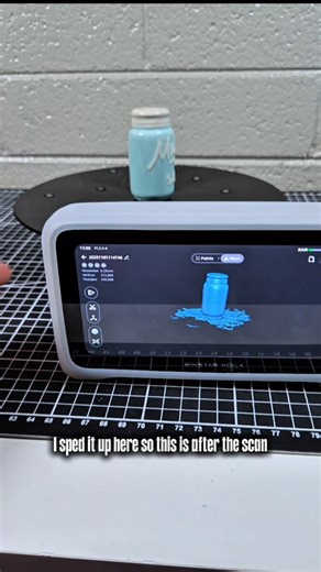 Designed a 3D scanning attachment for my 120mm turntable, perfect for improving tracking when scanning smaller objects with the @einstar_official VEGA 🔍 🖨️ Printer: @bambulab_official X1C 🎨 Filament: @esun3dprinting PETG ⚡ Build Plate: @darkmoon.3d G10 📂 Files: Free on @thangs3d #3DPrinting #Tys3DPrinting #Einstar #EinstarVEGA #BambuLab #MakerWorld #ReverseEngineering #3DScanning #UsefulDesigns #MakerLife | Ty's 3D Printing