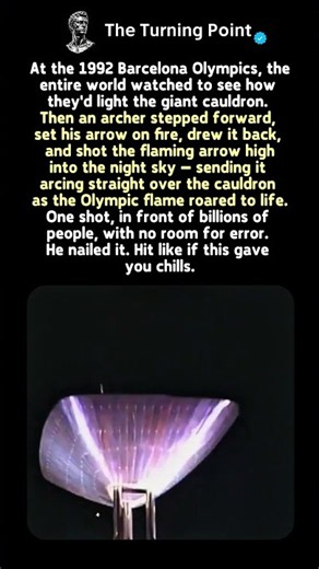 He Lit The Olympics With A Flaming Arrow 🏹🔥
