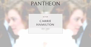 Carrie Hamilton Biography | Pantheon