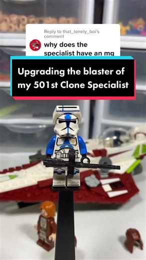 Upgrading the Blaster of my 501st Clone Specialist