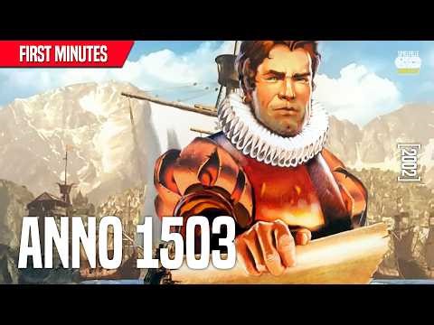 ANNO 1503 (2002) PC Gameplay deutsch | Die ersten Minuten