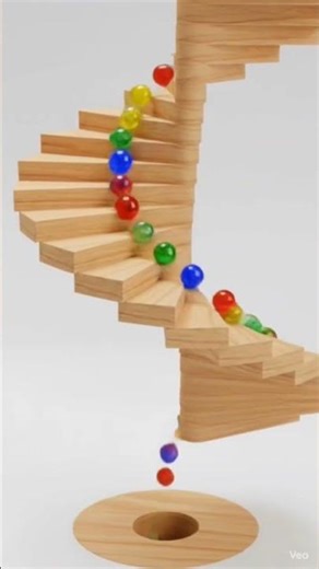 Hypnotic Marble Circle 🌀 Endless Smooth Motion | Relaxing ASMR Loop Video