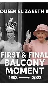“Queen Elizabeth II: Her First and Final Balcony Moments — A 70-Year Royal Journey” #britishroyals