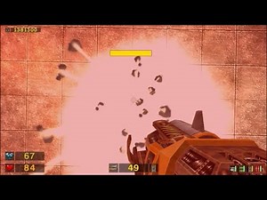 Learning how to rocket-jump in Serious Sam FE: The pain!