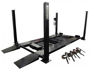 Titan 7K Four Post Parking Lift Demonstration