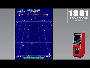 Arcade Longplay - Radar Scope (1980) Nintendo