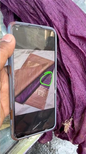Ghicha silk saree dyeing process| #ghicha #silk #saree