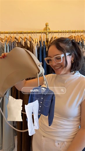 Mimi & Rae on Instagram: "If only getting dressed was always this easy! Today's outfit, styled in one very satisfying motion ✨"