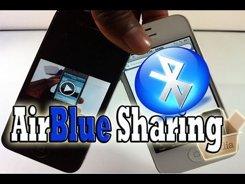 BLUETOOTH: Send & Receive Files Via Bluetooth iPhone, iPod Touch & iPad With 'AirBlue Sharing'