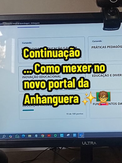 Aprenda a Navegar no Novo Portal da Anhanguera