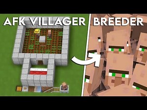 Minecraft AFK Villager Breeder Tutorial 1.21 | Easy and Simple Design