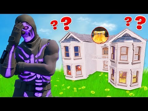 Une *SEULE* MAISON CHALLENGE sur FORTNITE ! (Défi Impossible)