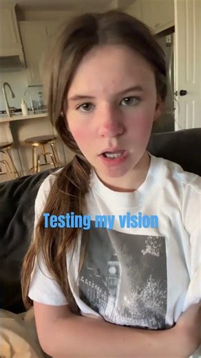 Testing my peripheral vision #fyp